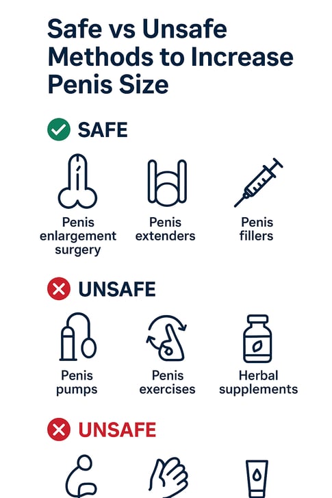 safe and unsafe penis enlargement